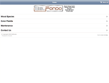 Tablet Screenshot of belfondo.com